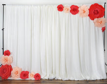 Load image into Gallery viewer, 20" Large Foam Rose Backdrop Wall Decor - Red - 2 pcs