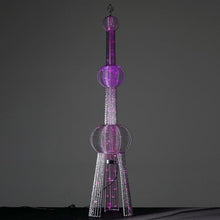 Load image into Gallery viewer, 59" 150 LED Oriental Pearl Tower Wedding Aisle Prop Event Party Columns - 1PCS