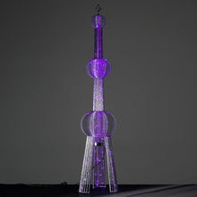 Load image into Gallery viewer, 59" 150 LED Oriental Pearl Tower Wedding Aisle Prop Event Party Columns - 1PCS