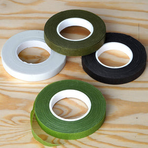 1/2" x 90 FT Brown Floral Tape for Stem Wrap Flower Bouquet - Buy One Get One Free