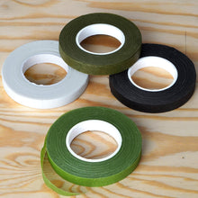 Load image into Gallery viewer, 1/2&quot; x 90 FT Olive Green Floral Tape for Stem Wrap Flower Bouquet - Buy One Get One Free
