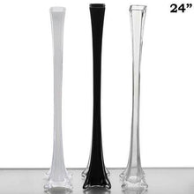 Load image into Gallery viewer, 24" White Eiffel Tower Vases-12pc
